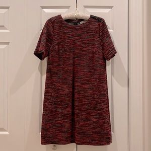 A-Line Bouclé LOFT Dress with Pockets